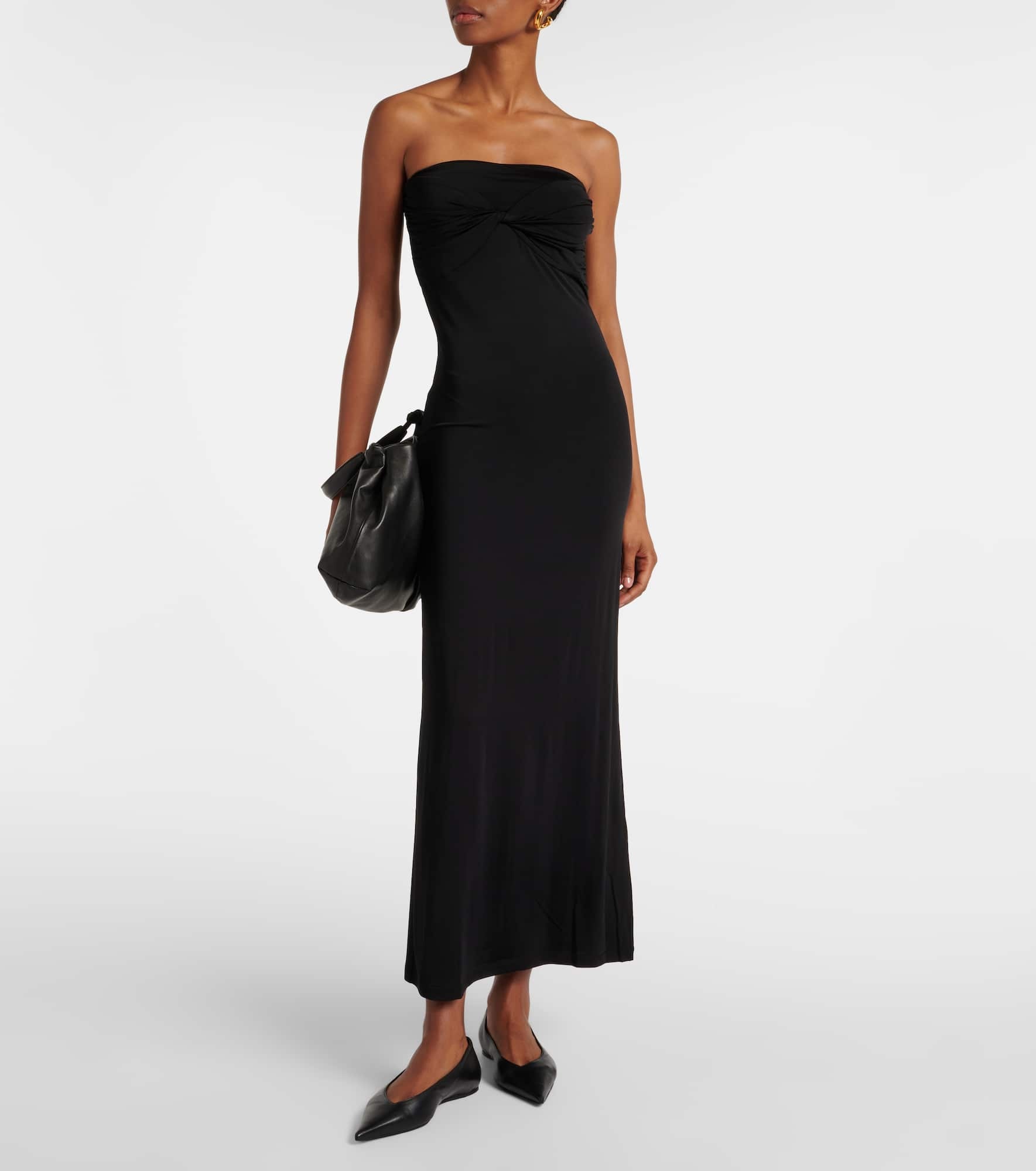 Cate strapless maxi dress - 2