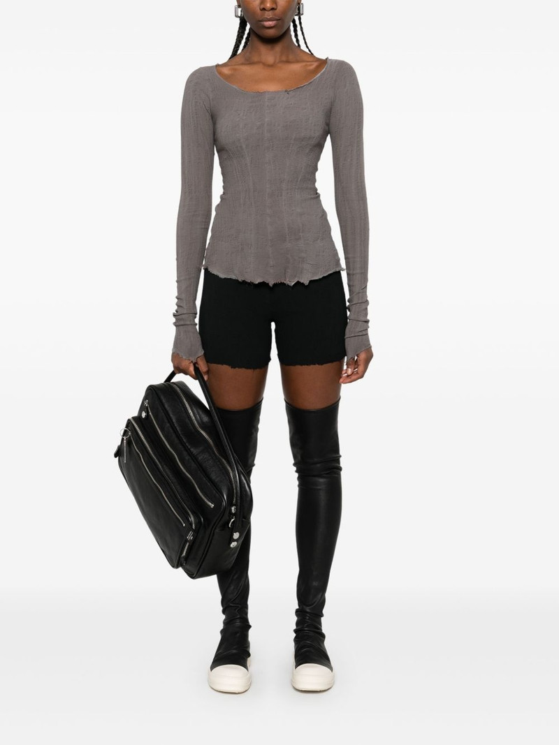 Marc Le Bihan textured shorts outlook