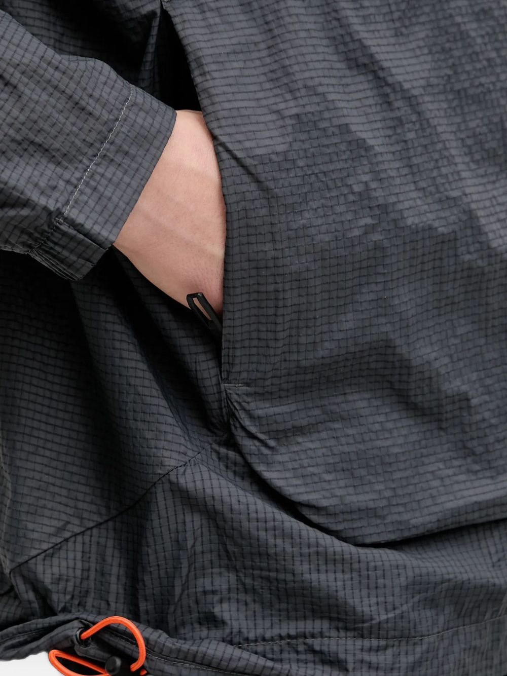 hooded half-zip jacket - 5
