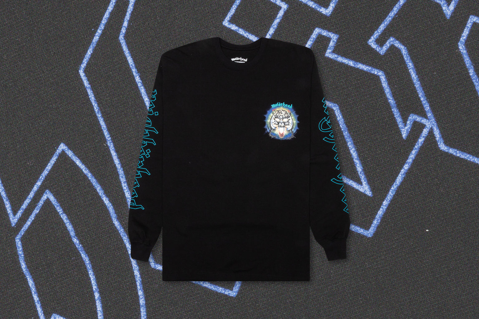 NEIGHBORHOOD X MOTOR HEAD 1 L/S C-TEE - BLACK - 7