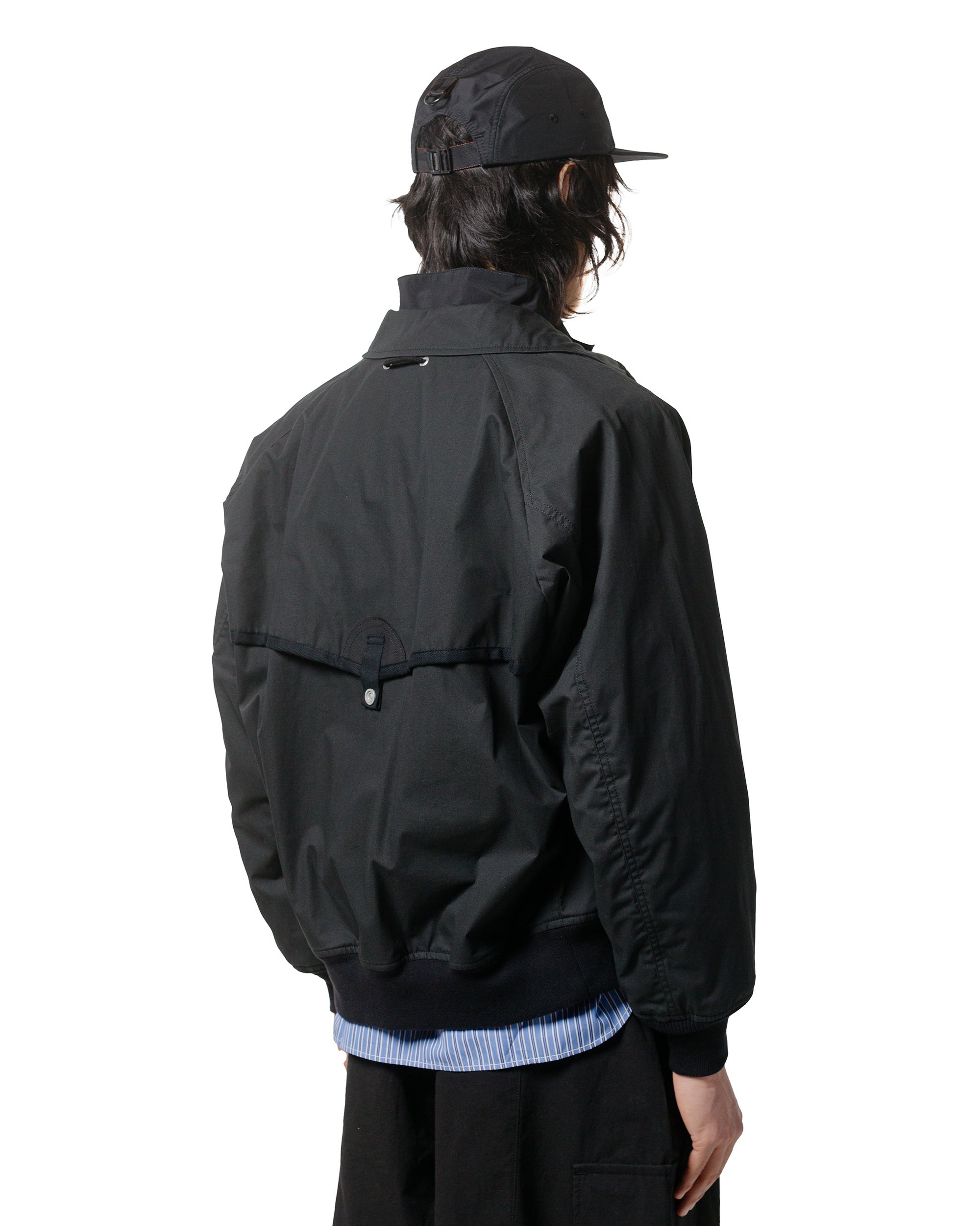 Dry Oil Bomber Jacket Black - 3