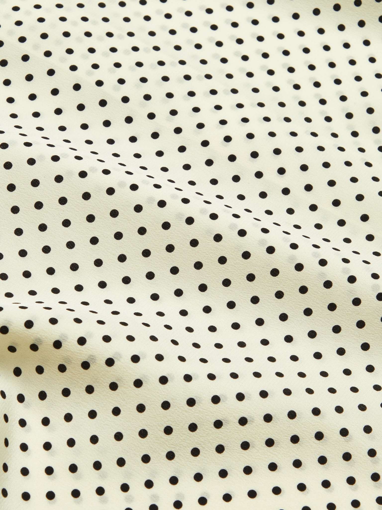 Polka-Dot Silk Crepe De Chine Shirt - 3