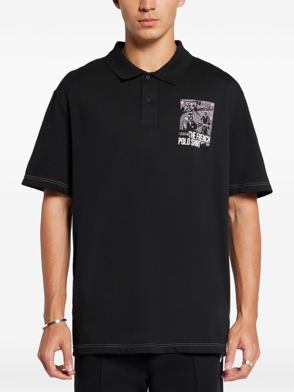 Movement graphic-print polo shirt - 3