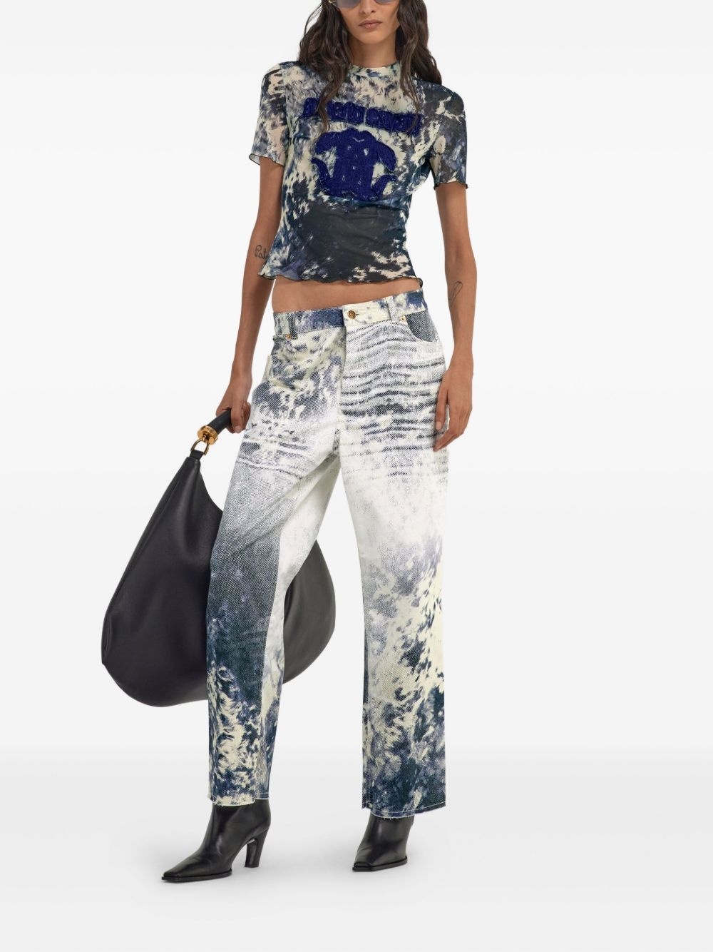 Appaloosa-print jeans - 2