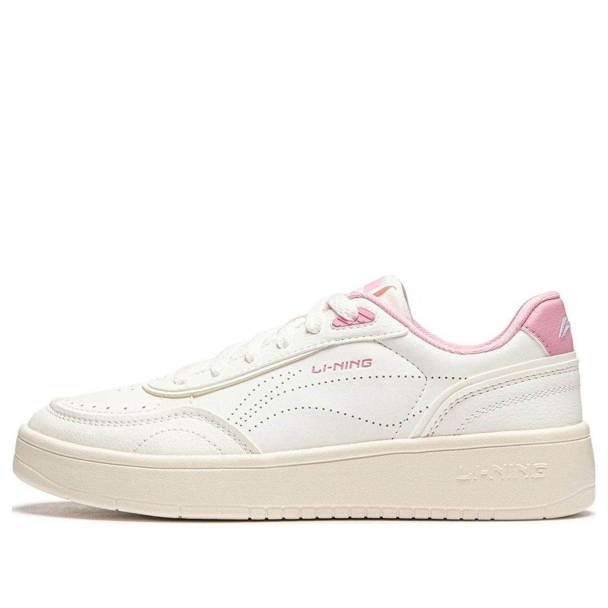 (WMNS) Li-Ning Su Su 'White Pink' AGCU112-3 - 1