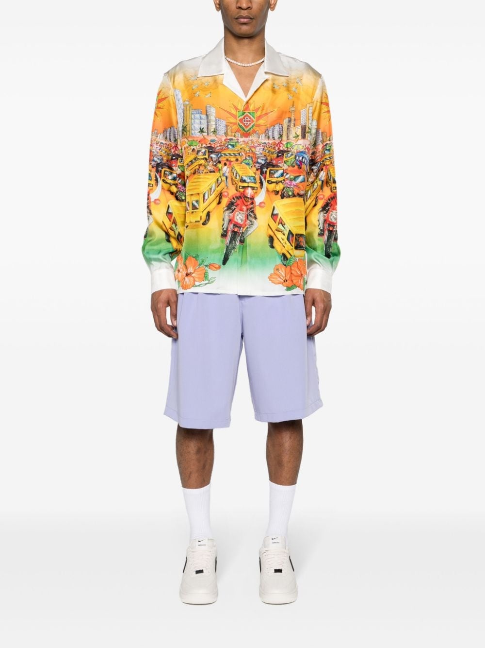 Traffic silk shirt - 2