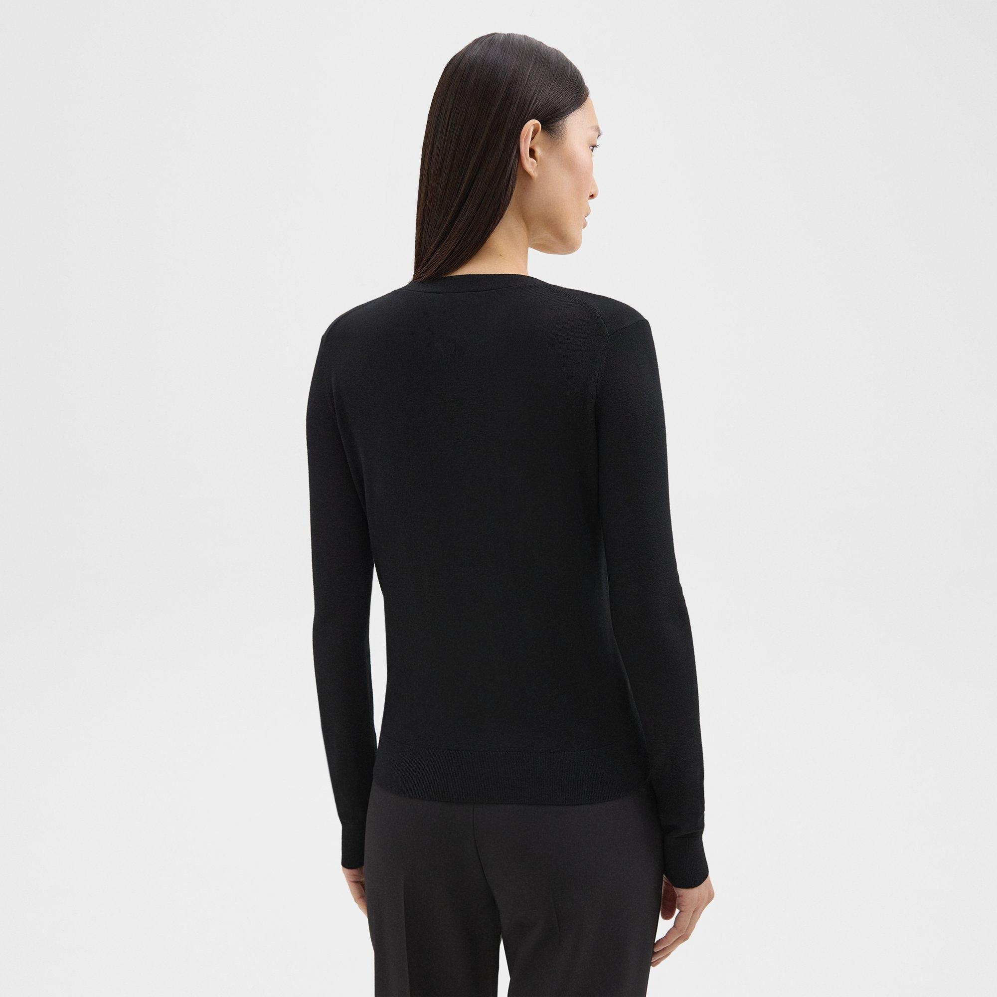 V-Neck Cardigan in Regal Wool - 4