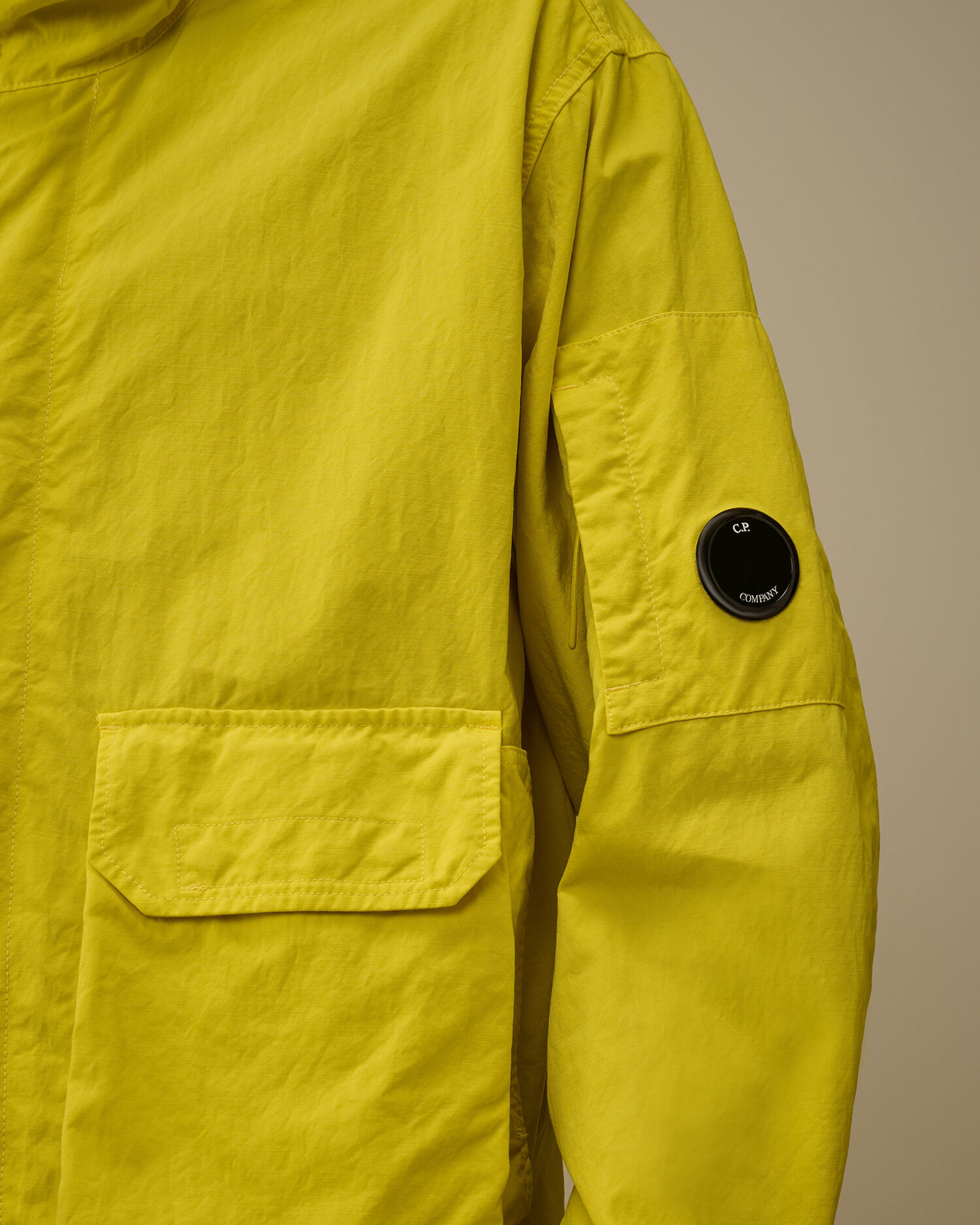 Twill Hooded Short Jacket - 5