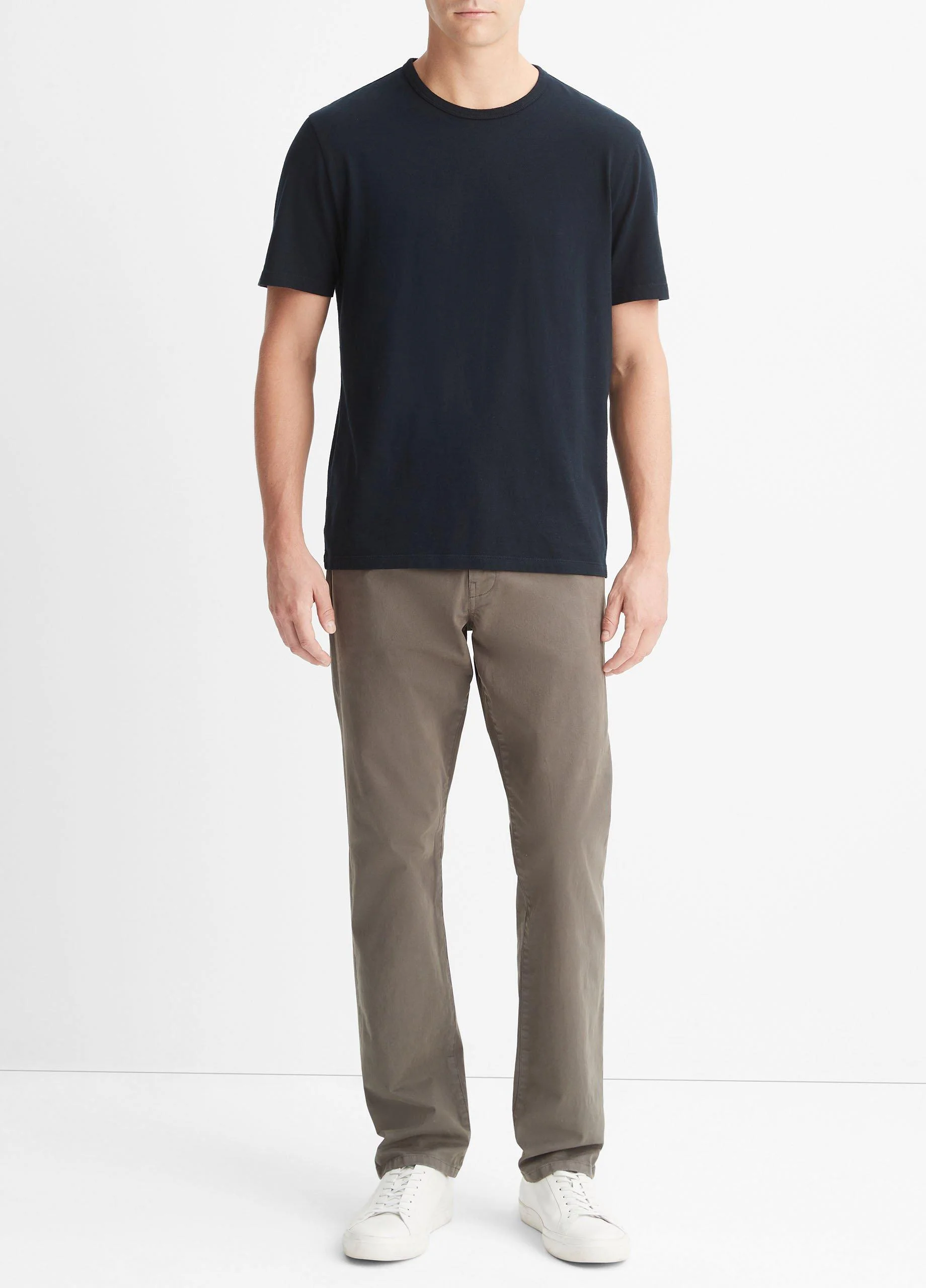 Garment Dye Cotton T-Shirt - 1