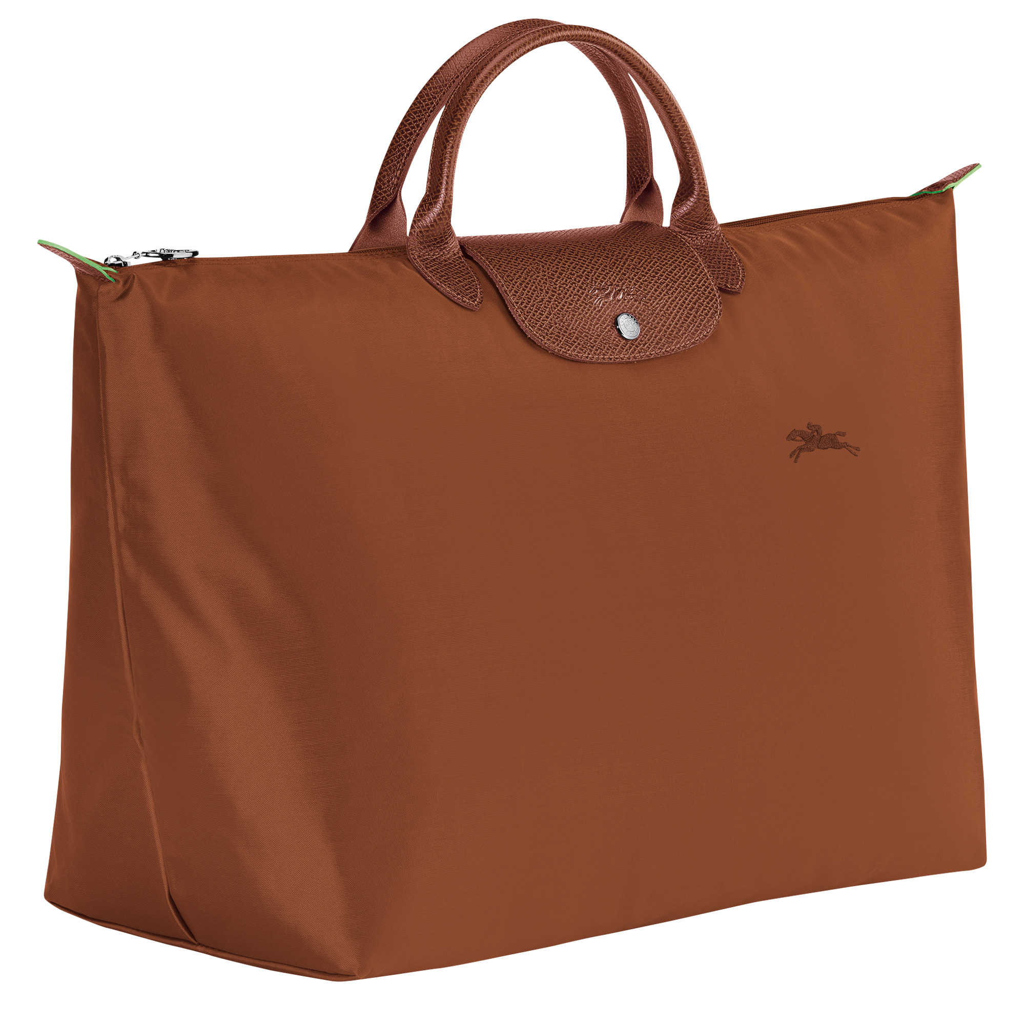 Le Pliage Green S Travel bag Cognac - Recycled canvas - 3