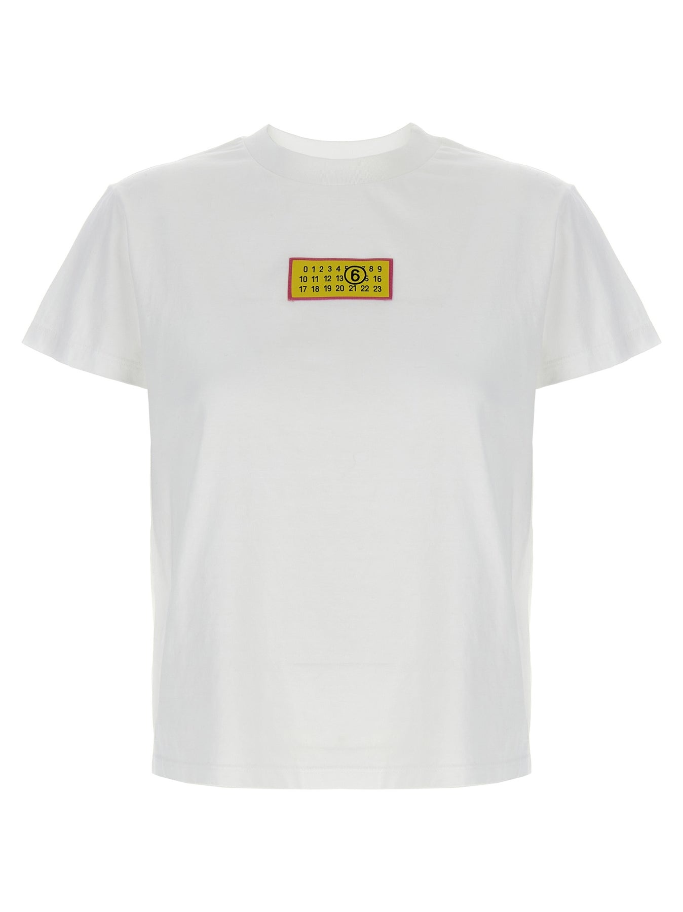 MM6 Maison Margiela ロゴ クルーネック Tシャツ 白 関税送料込 エムエムシックス メゾン マルジェラ MM6 Maison Margiela MM6 T