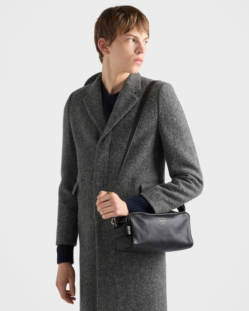 Nappa leather shoulder bag 8