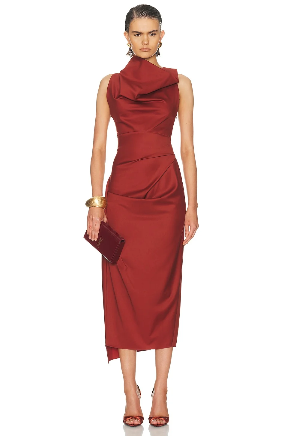 Draped Dress - 1