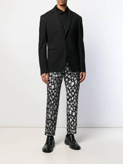 PHILIPP PLEIN Skull logo blazer outlook