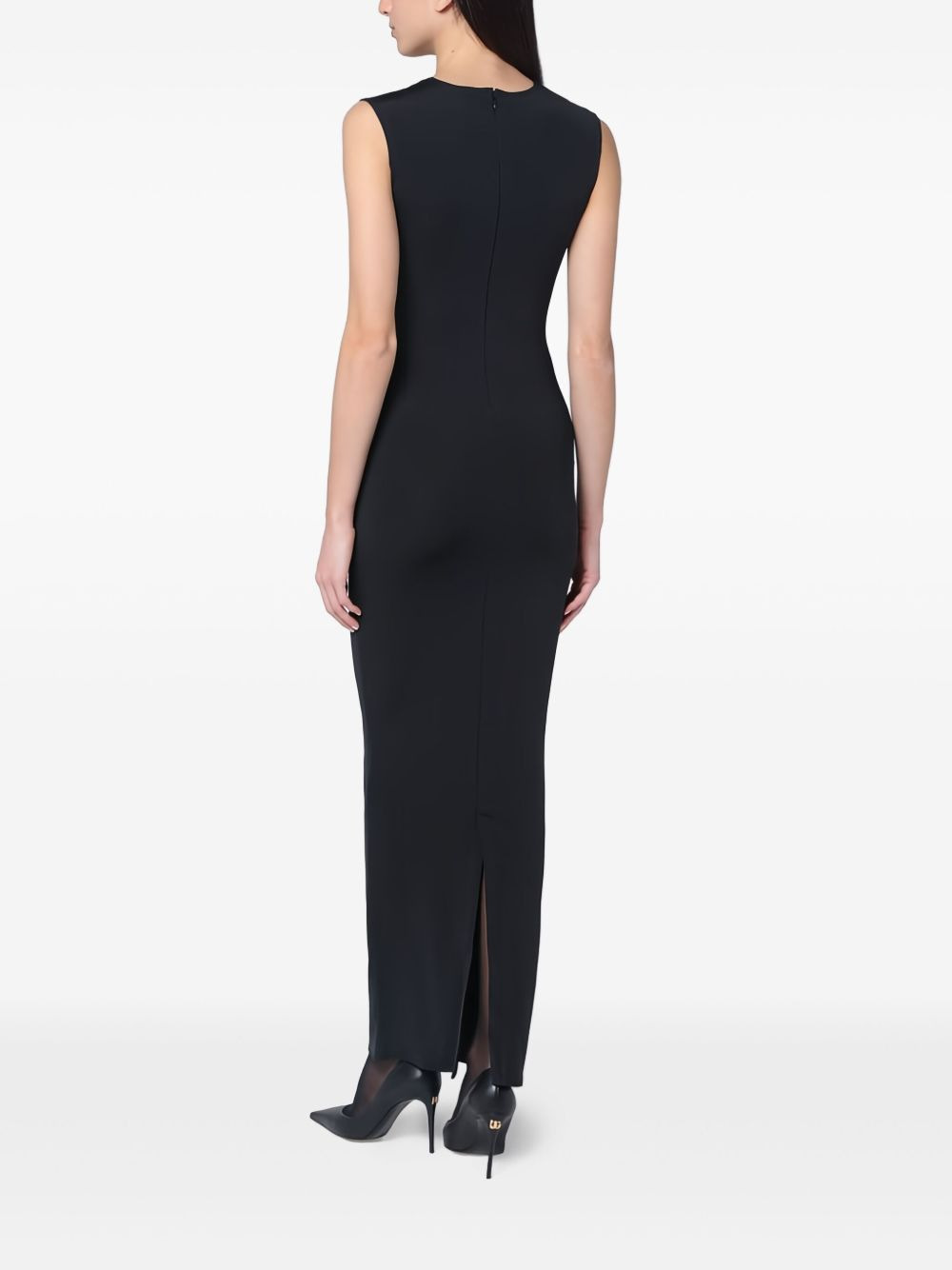 sleeveless maxi dress - 2