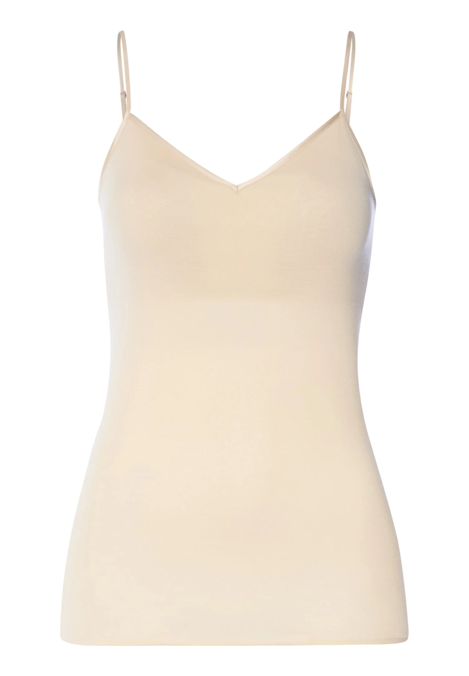 Cotton Seamless Padded Cotton Camisole - 1
