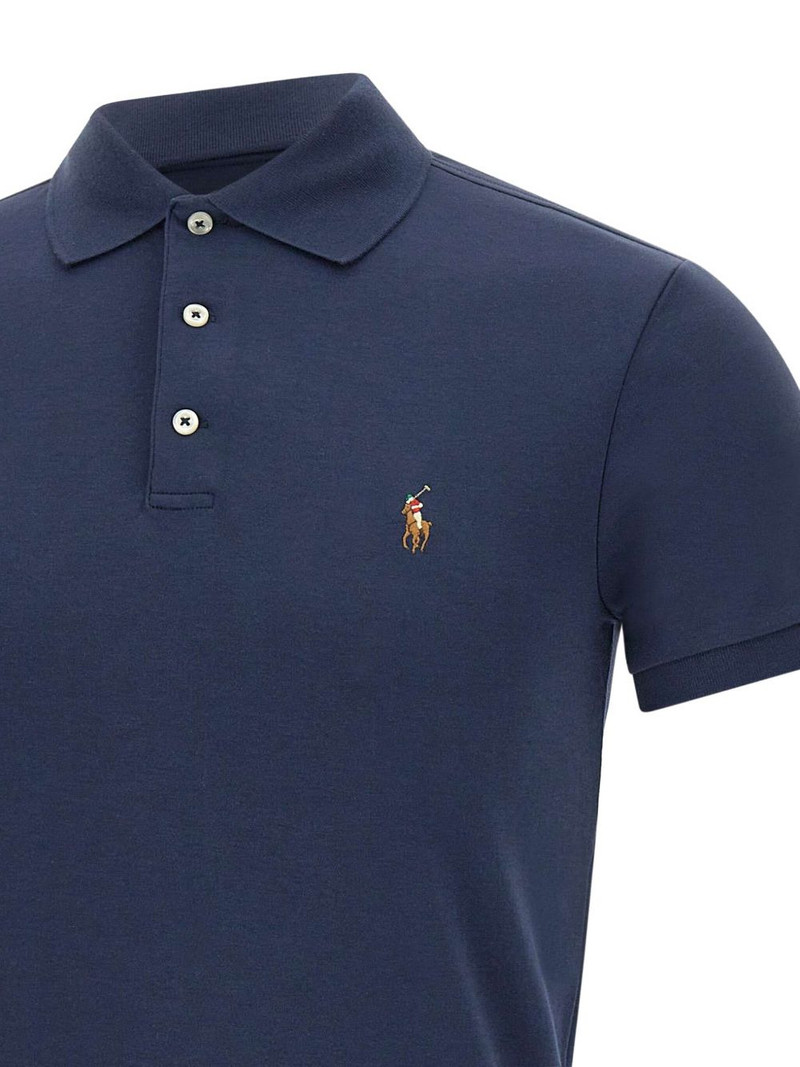 embroidered logo polo shirt 6
