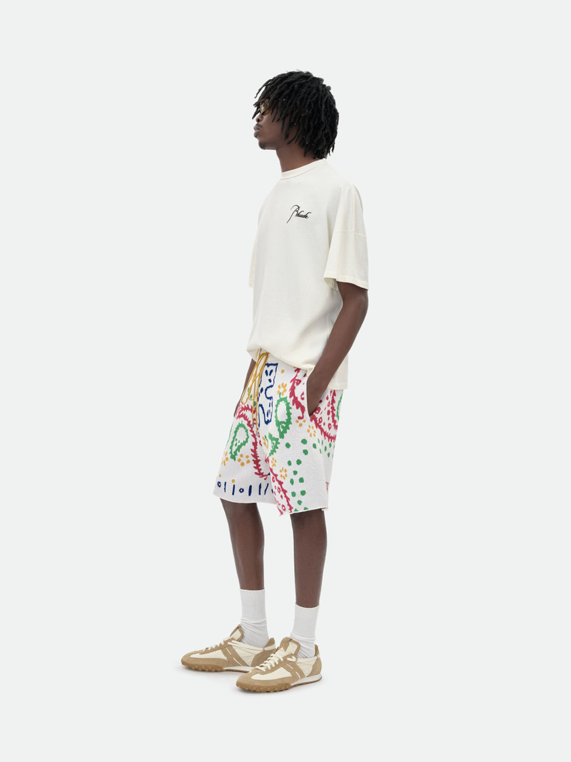 KNIT BANDANA SHORTS 6
