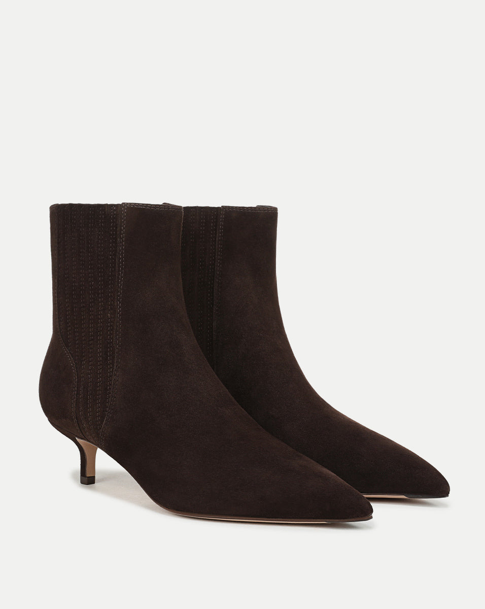 LISA KITTEN-HEEL BOOTIE - 2