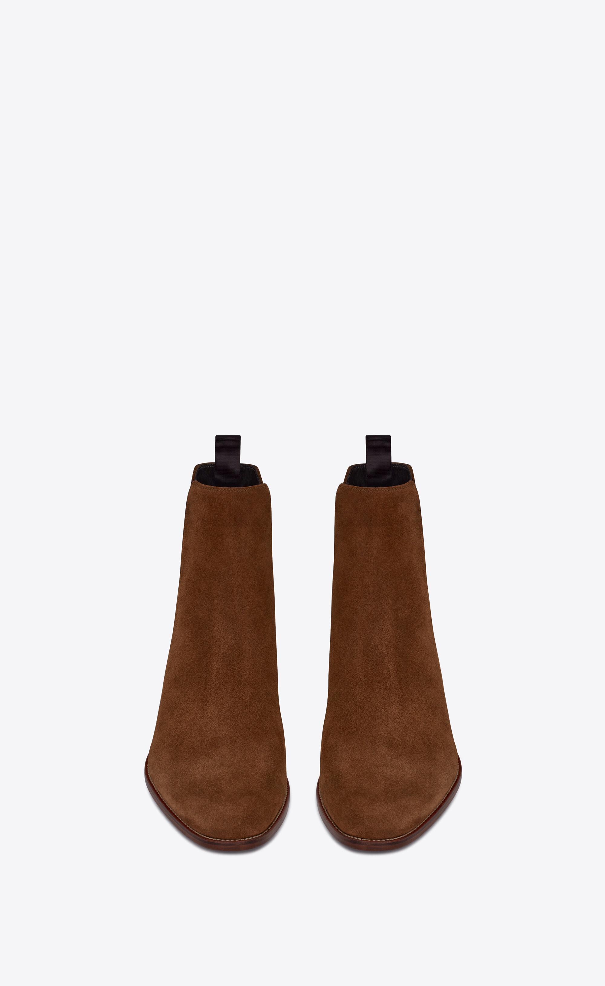 wyatt chelsea boots in suede - 2