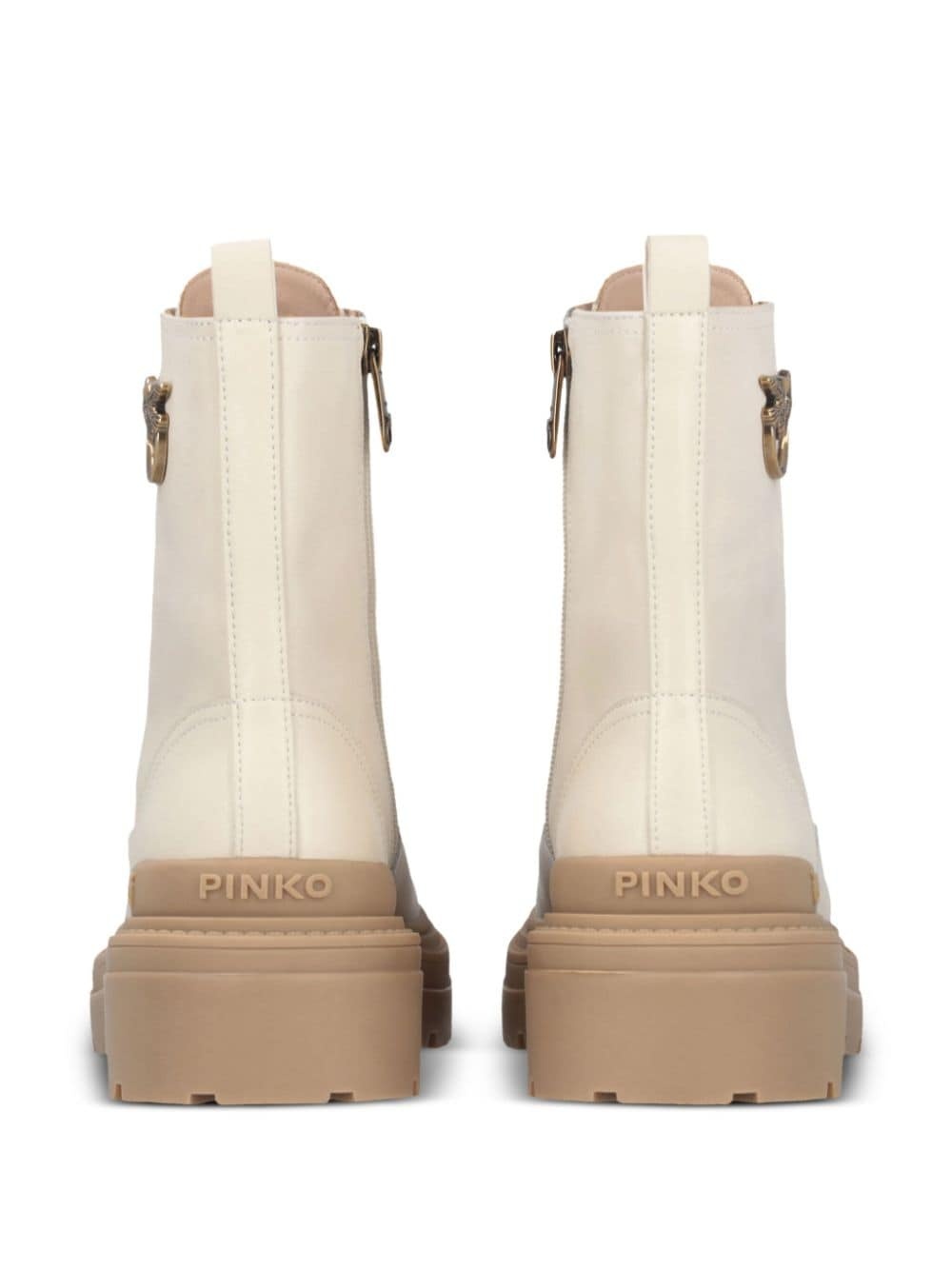 Mia leather combat boots - 5