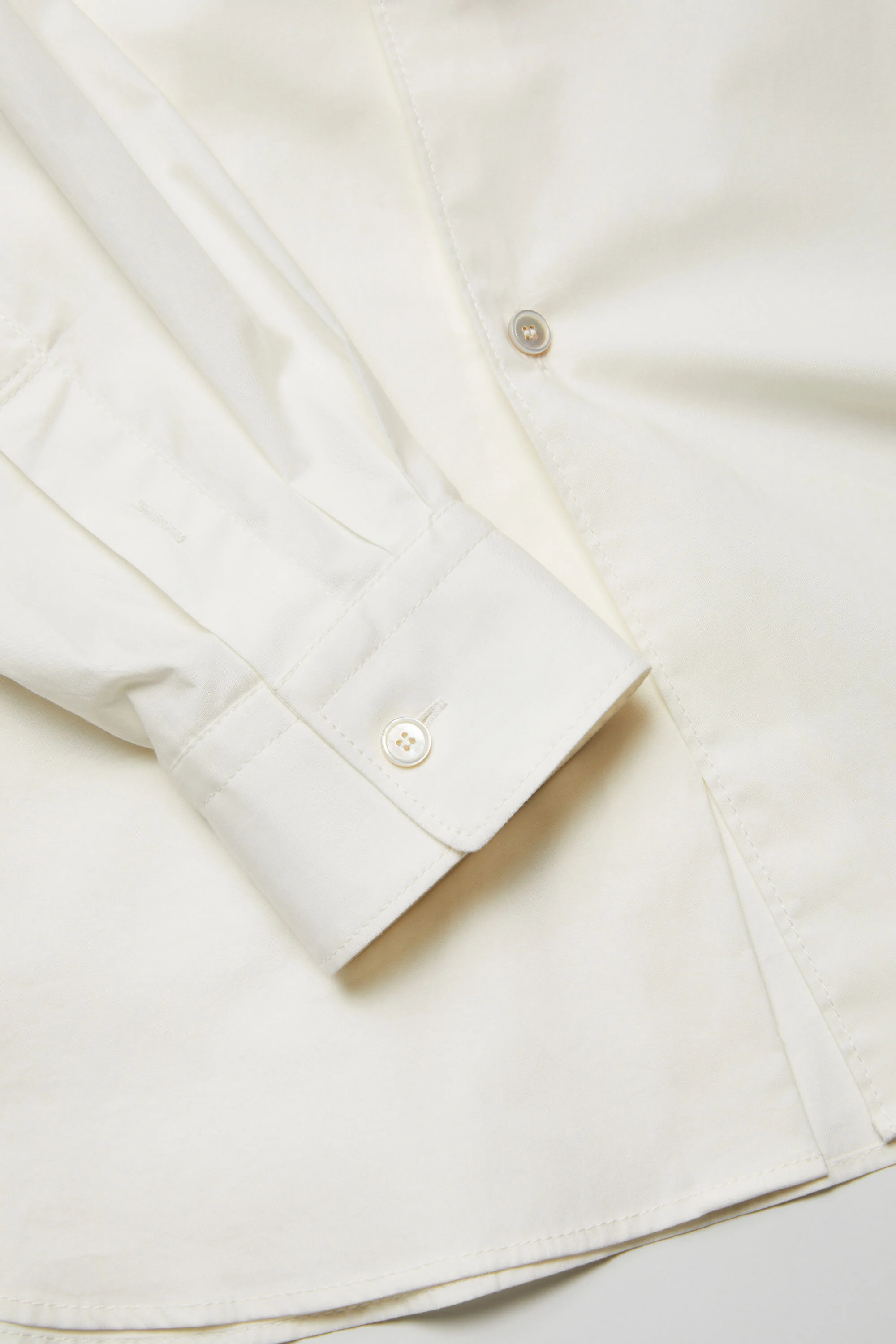 Button-up shirt - White - 5