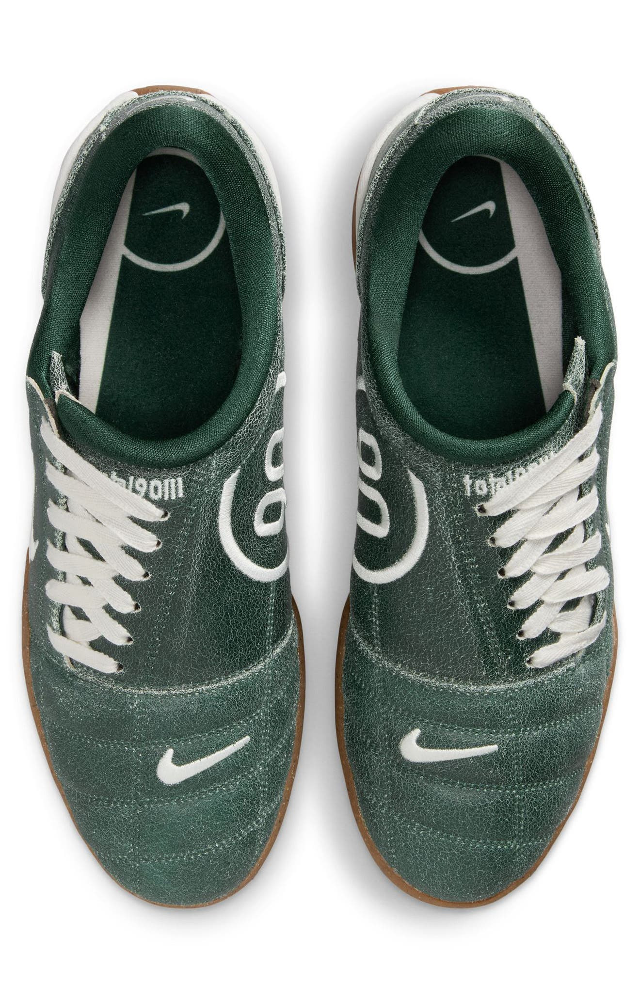 Nike Total 90 PRM Soccer Sneaker in Fir/Sail/Gum/Medium Brown at Nordstrom - 3