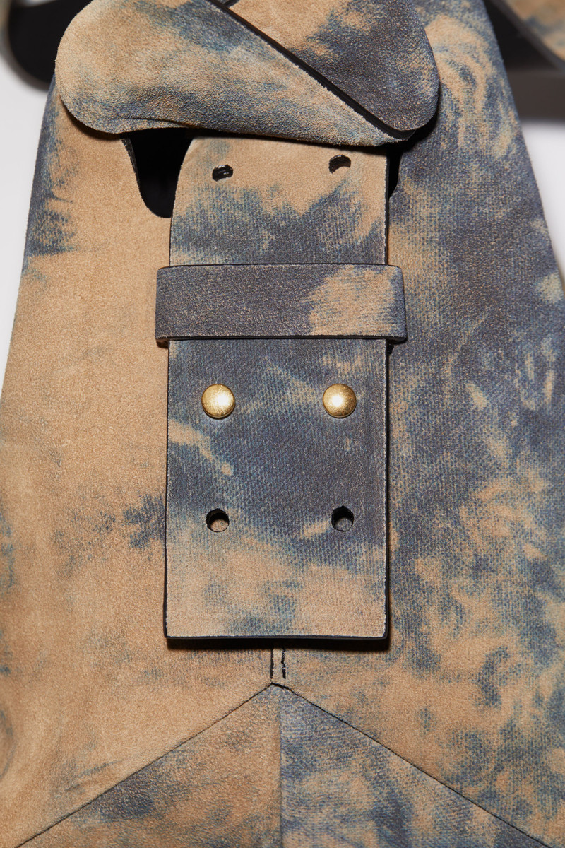 Musubi mini shoulder bag - Brown/black 7