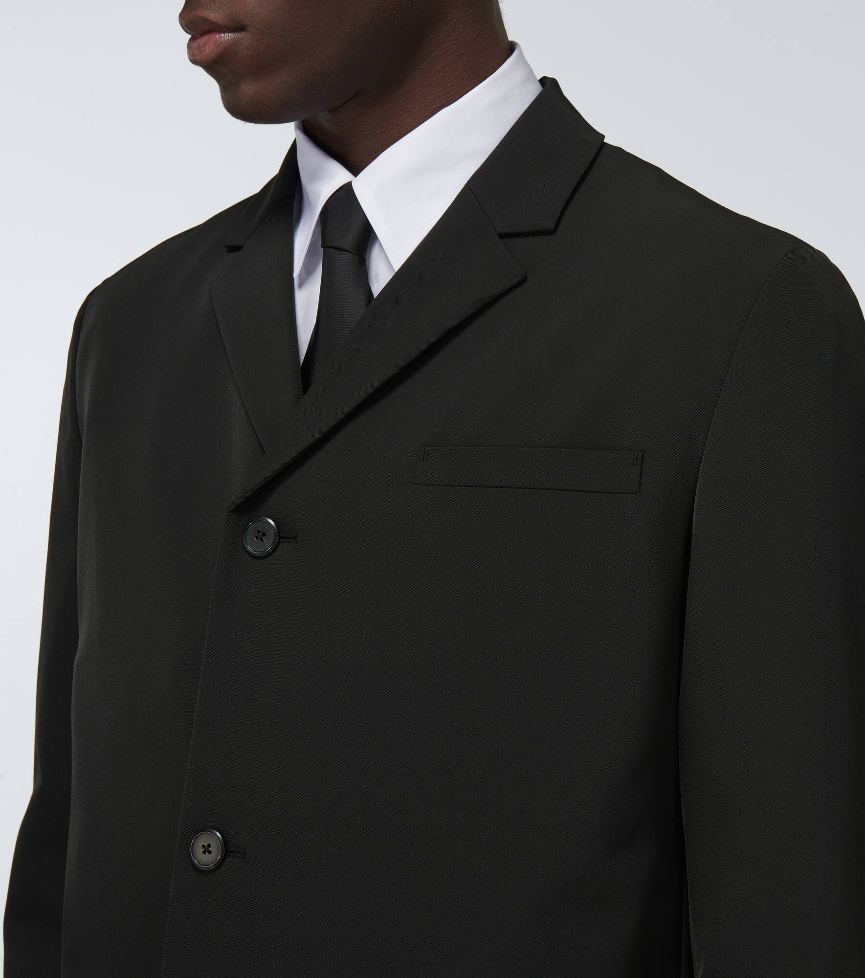 Single-breasted technical overcoat - 5
