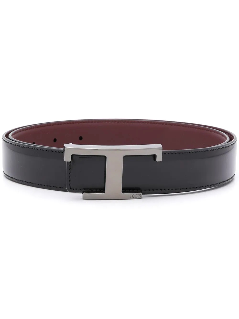 logo buckle belt - 1