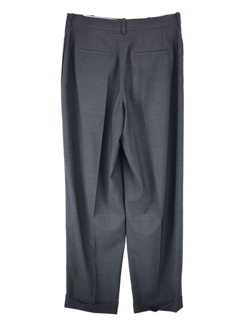 The Row TOR pleated-cuffed trousers outlook