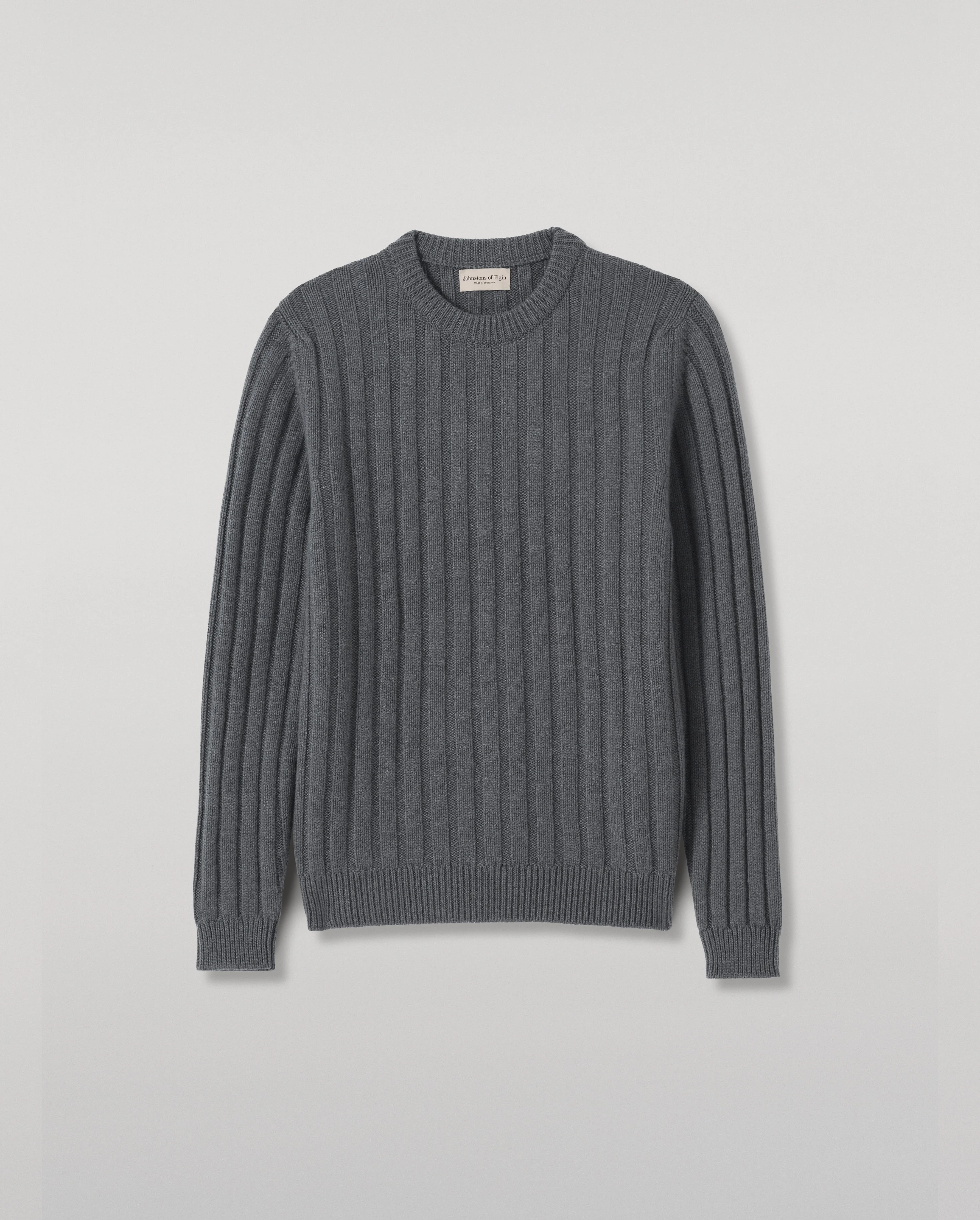 Peel Mid Grey Cashmere Jumper - 1