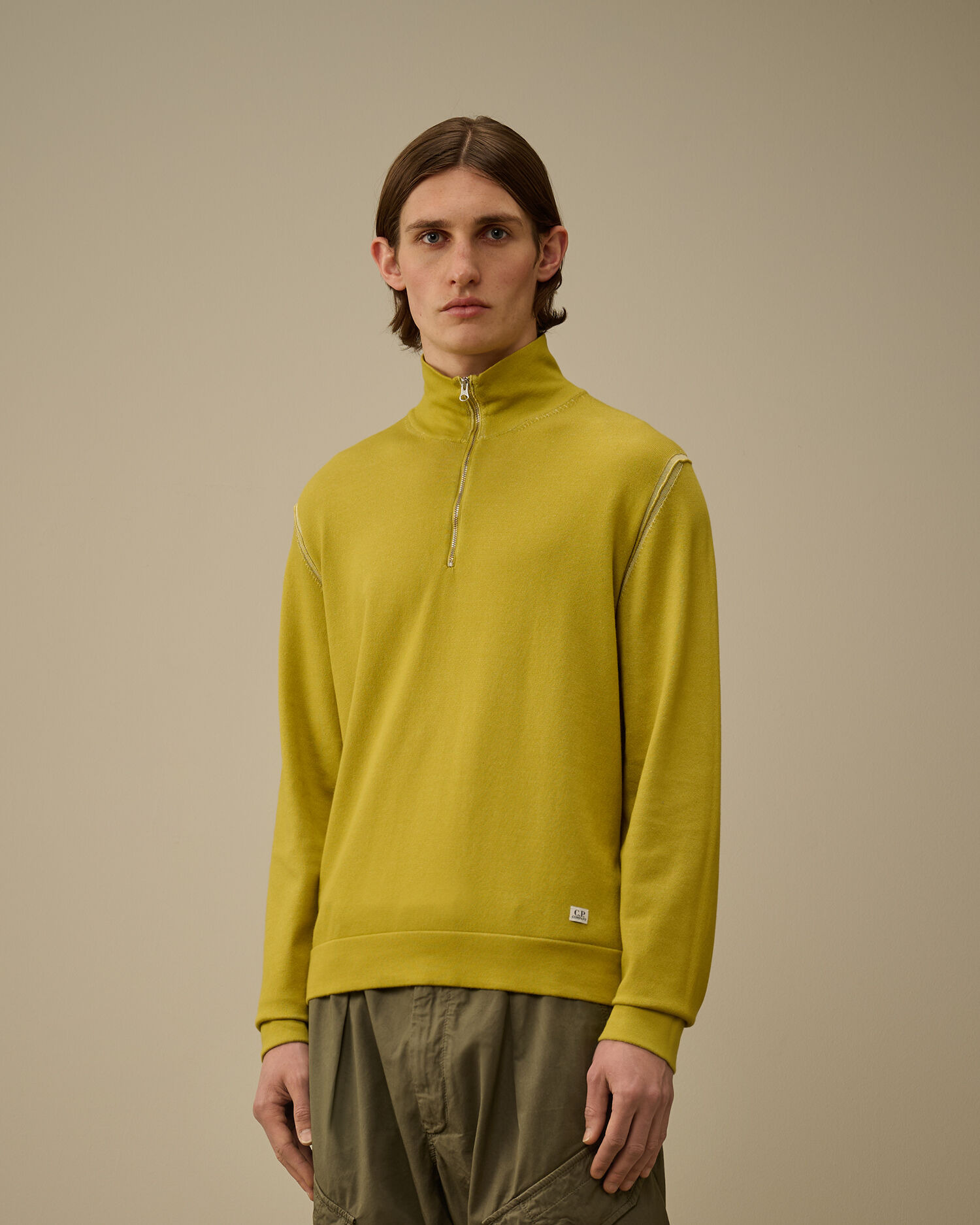 Vanisè Cotton Nylon Half Zip Knit - 3
