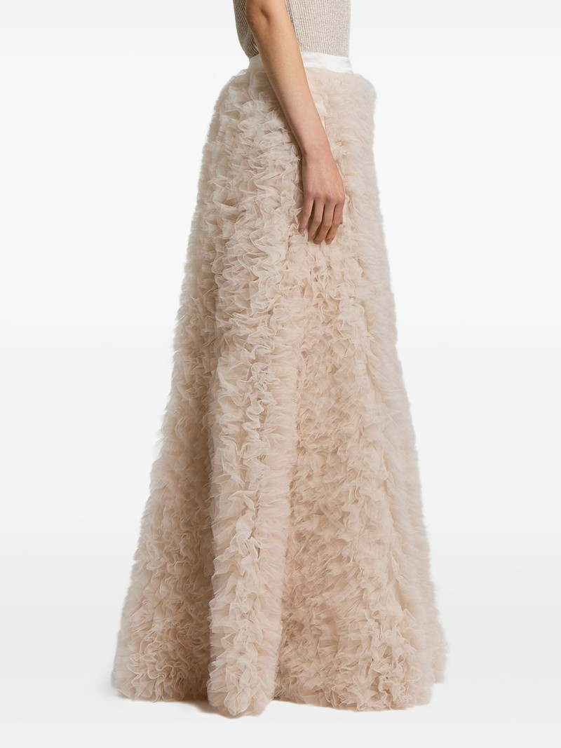 ruffled maxi skirt 1