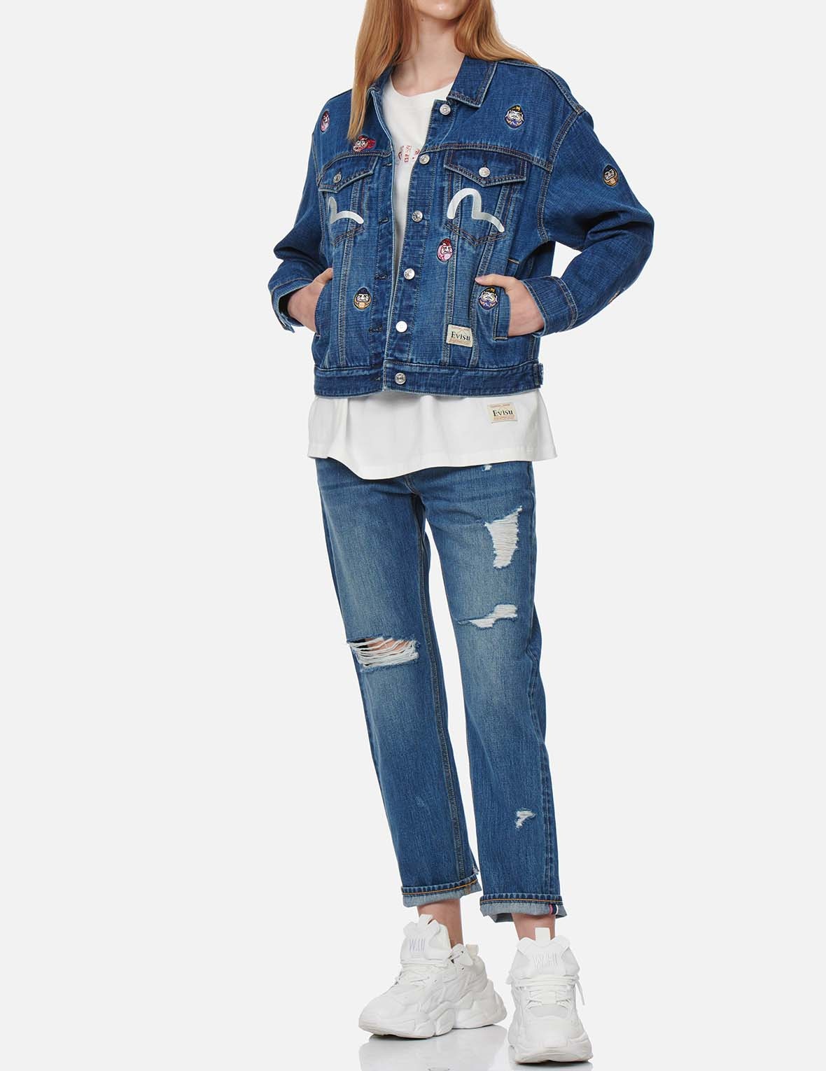 DARUMA AND KAMON DAICOCK BOYFRIEND JEANS - 6