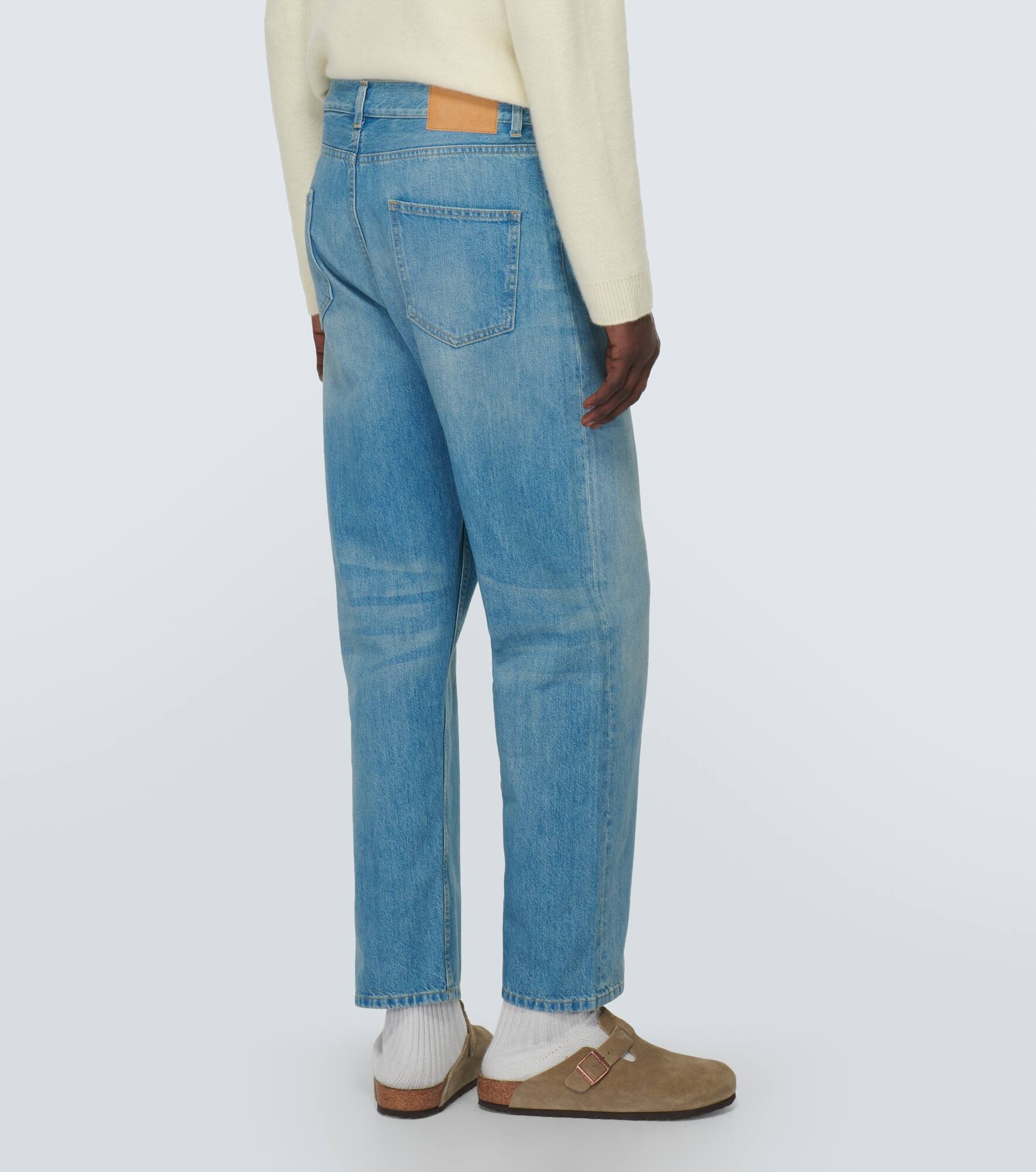 Kerala mid-rise straight jeans - 4