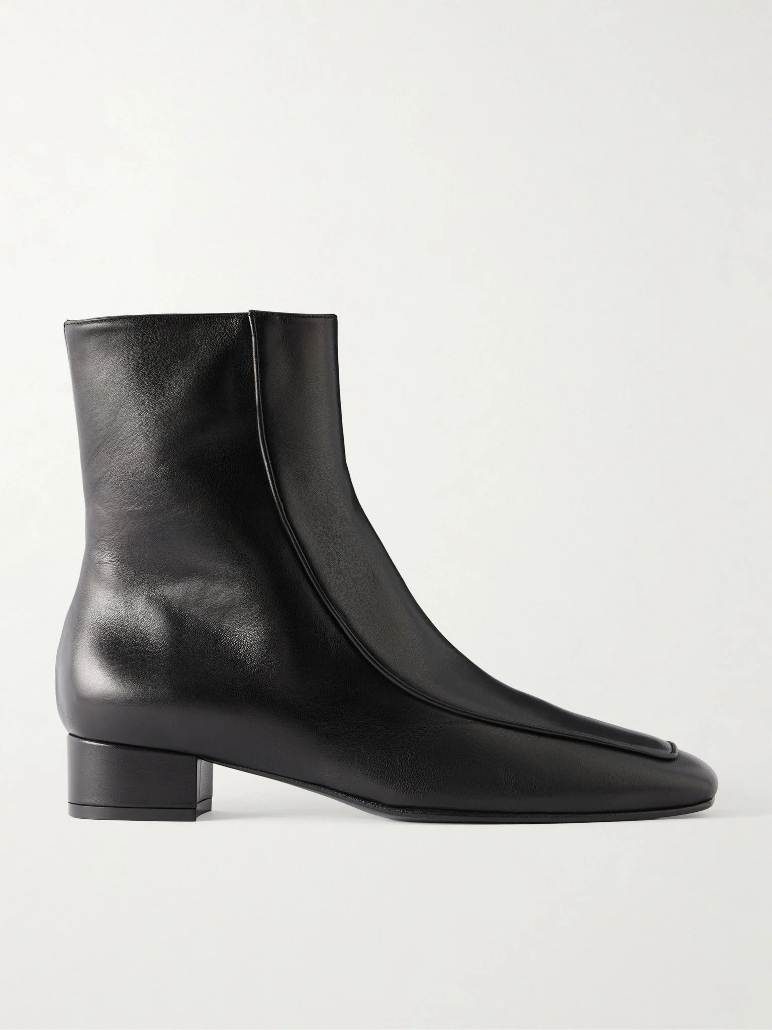 Shadow Ban 30 leather ankle boots Black - 1