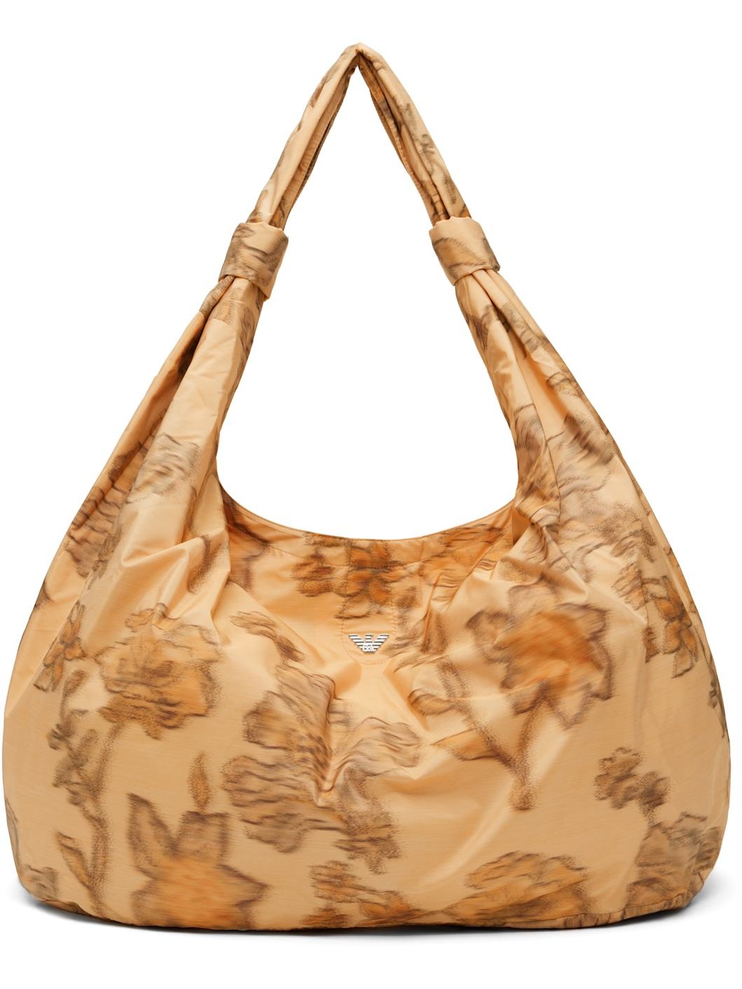 WORK SHOP Emporio Armani Orange Jacquard Goccia Bag - 1