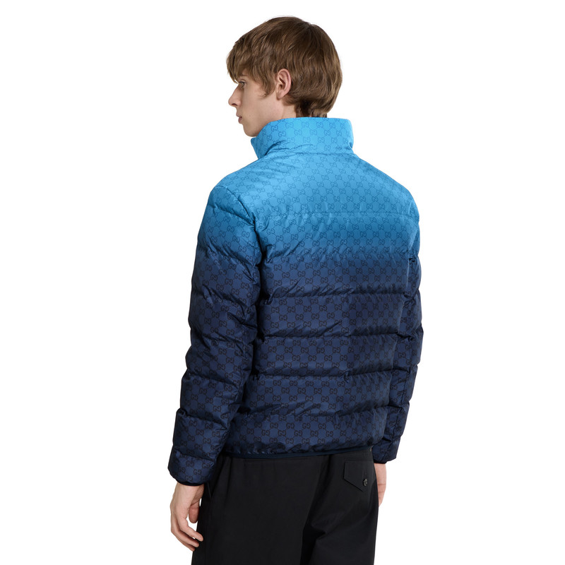 Printed technical poplin zip jacket 4