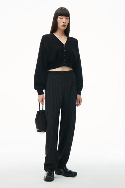 Alexander Wang Long Sleeve Cardigan With V Neck outlook