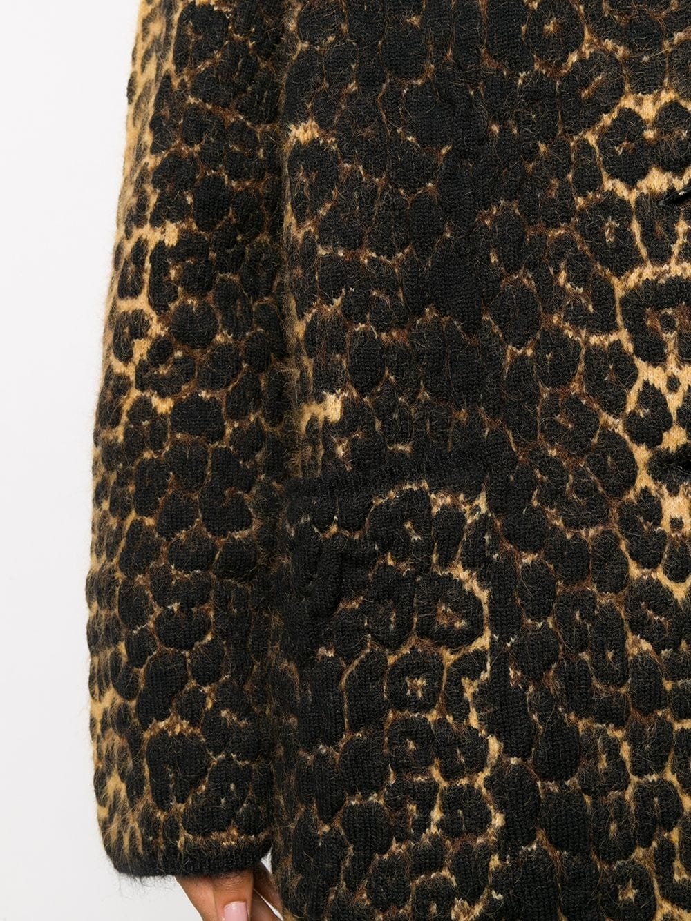 leopard print coat - 5