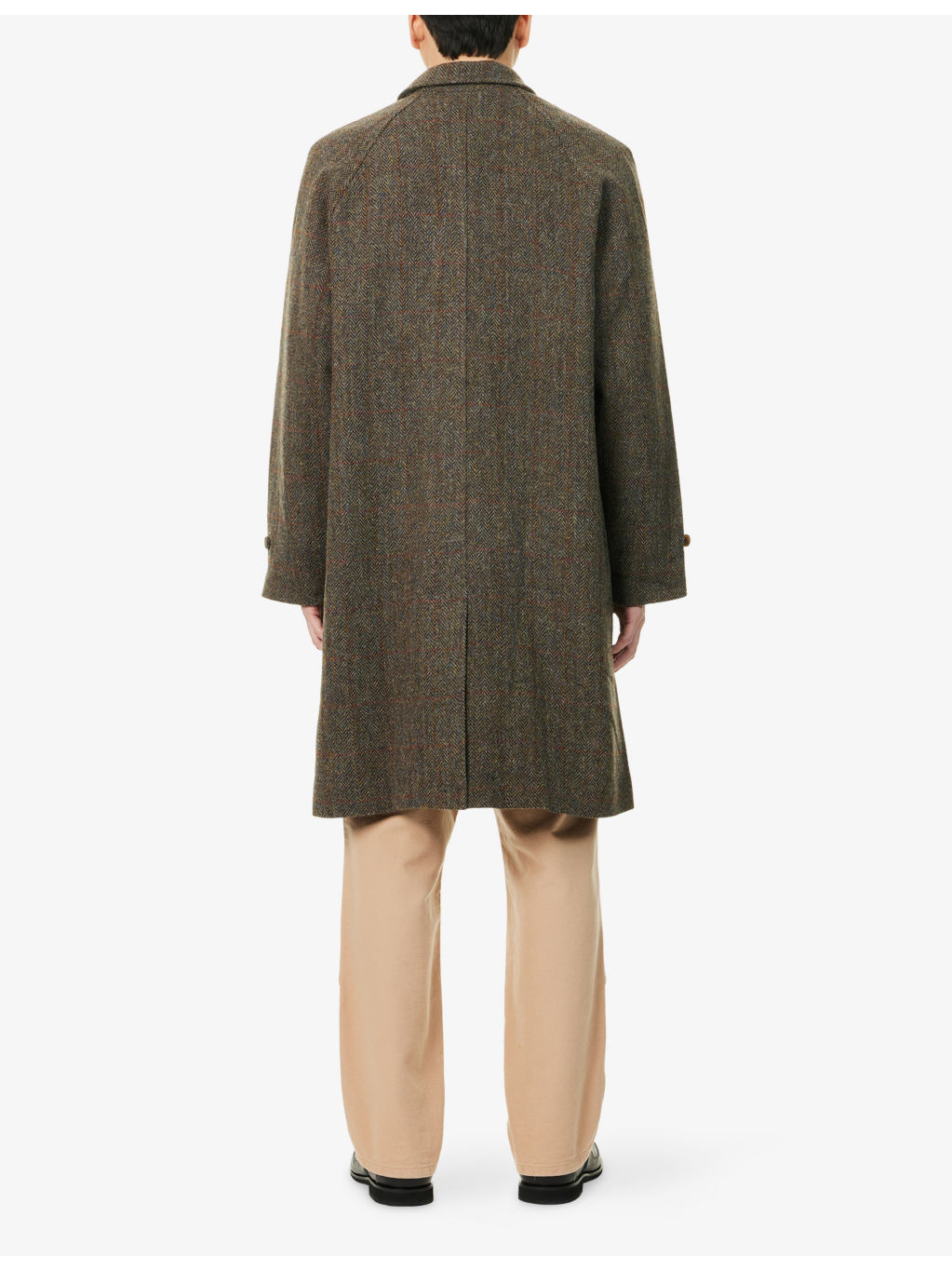 Cedric Long-Sleeve Wool Overcoat - 4
