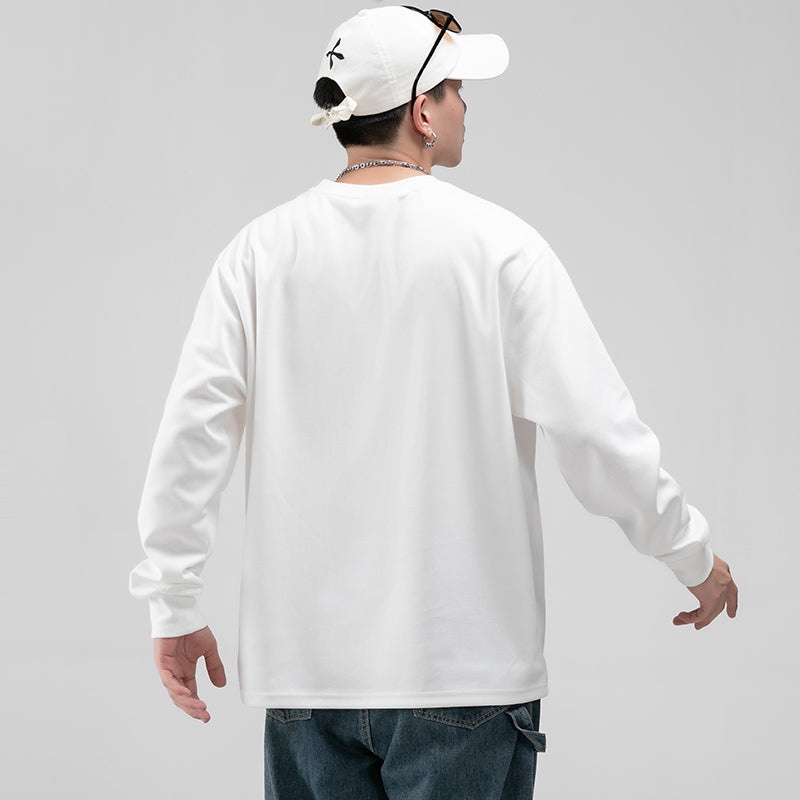 Mizuno Logo Graphic Long Sleeve T-shirt 'White' A2CA2A08 - 3