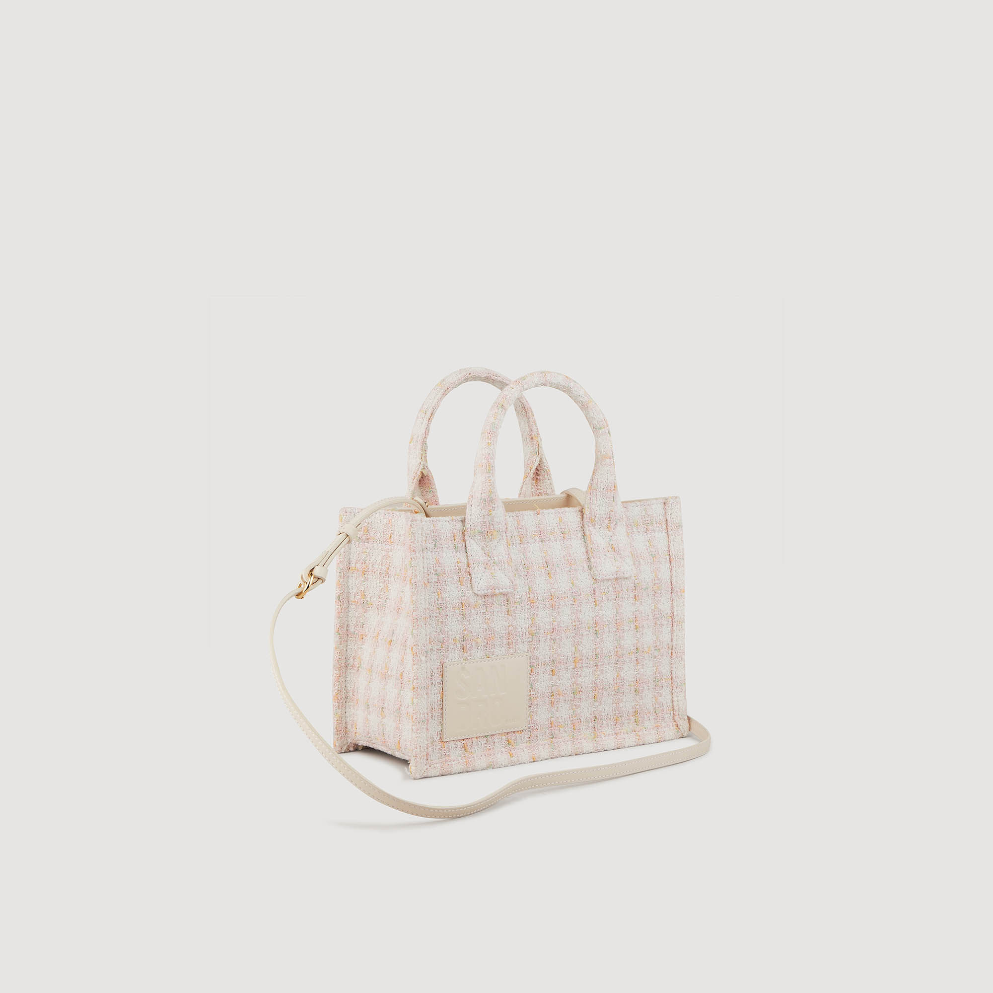 KASBAH SMALL TWEED TOTE BAG - 3