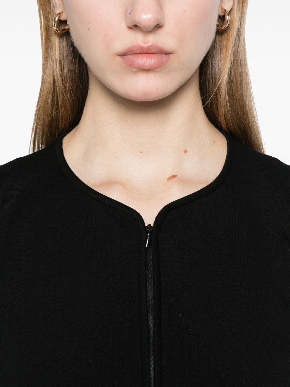 Zipped blazer jacket - 3