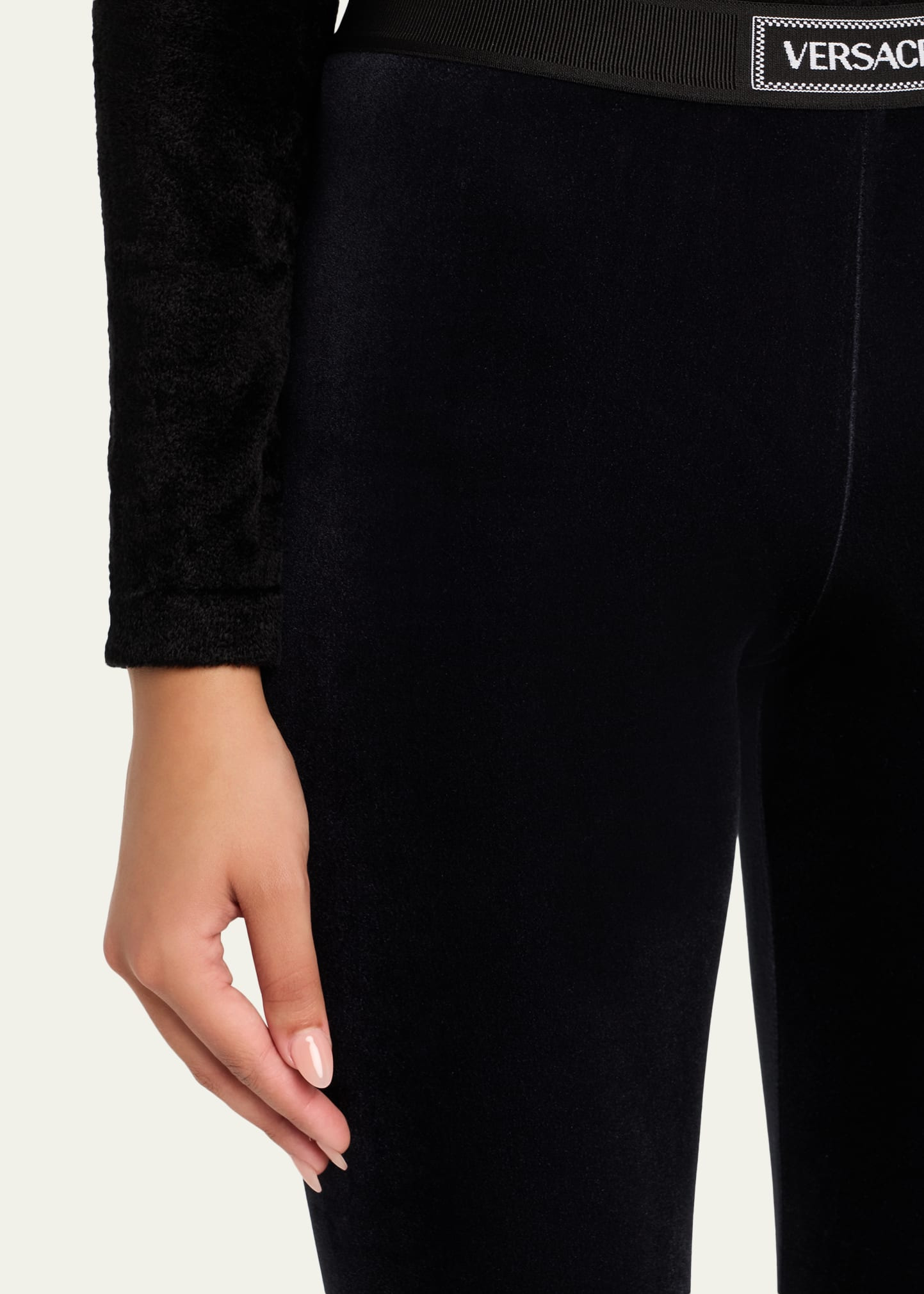 Bistretch Velvet Leggings - 5