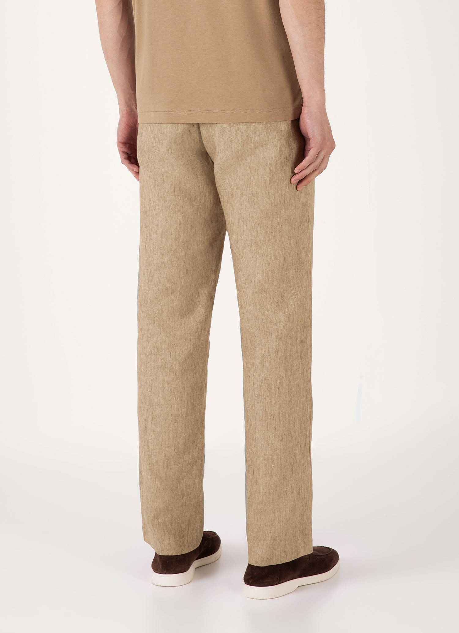 Linen Drawstring Trouser - 5