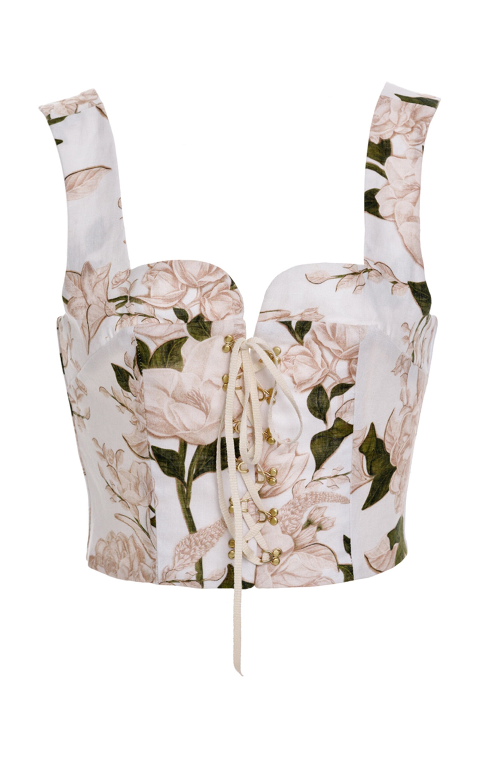 Reserva Floral Linen Corset floral - 1