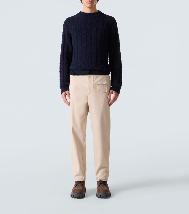 Moncler Wool and cashmere sweater outlook