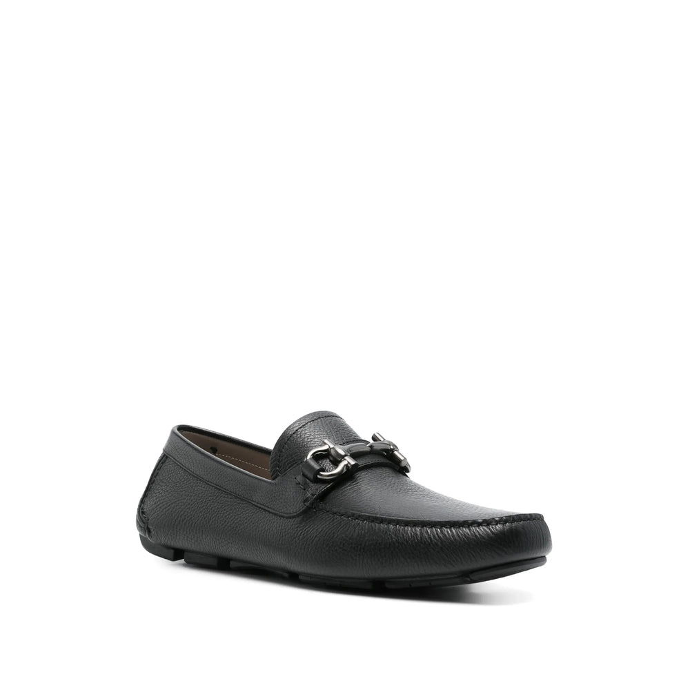 Ferragamo Black Loafers Men - 4